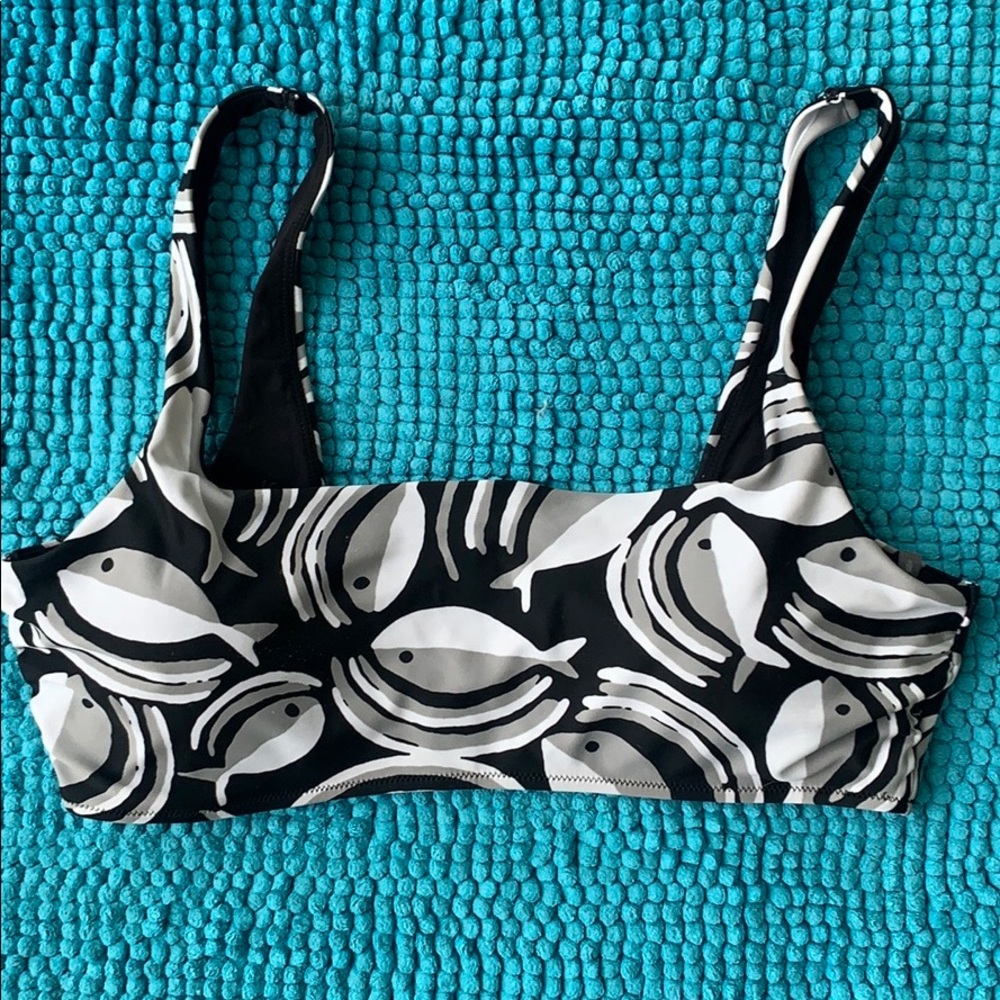 Aerie Wide Strap Scoop Bathing Suit Top
